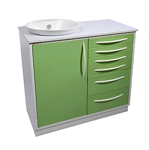 کابینت دندان پزشکی فلزی زمینی